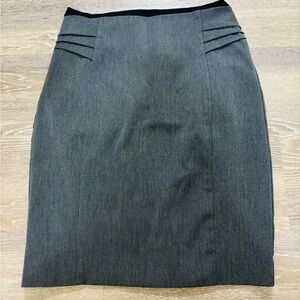 Express Charcoal Pencil Skirt